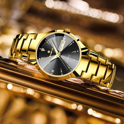 Montre tendance Femme de marque BANGWE en Acier Inoxydable