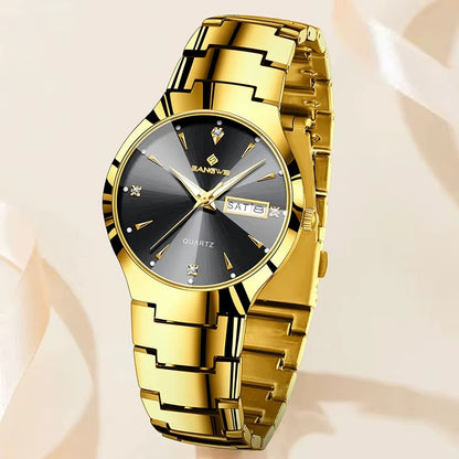 Montre tendance Femme de marque BANGWE en Acier Inoxydable