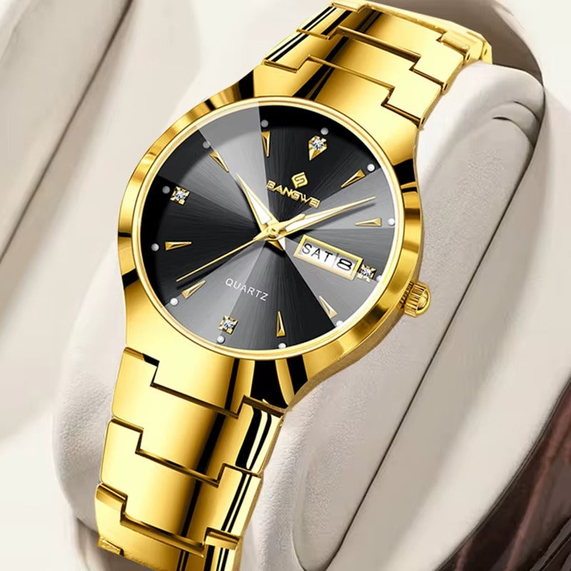 Montre tendance Femme de marque BANGWE en Acier Inoxydable