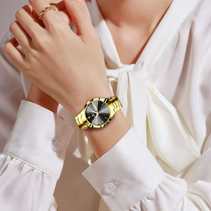 Montre tendance Femme de marque BANGWE en Acier Inoxydable